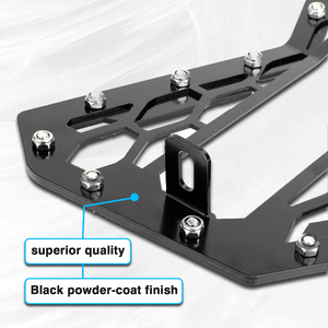 Barra de Luces LED al por Mayor con Rejilla Frontal de Malla de Acero Negra para Polaris RZR <span class=keywords><strong>Can</strong></span>-<span class=keywords><strong>Am</strong></span> <span class=keywords><strong>Maverick</strong></span> <span class=keywords><strong>X3</strong></span> <span class=keywords><strong>2016</strong></span> 2017 2018 - Product Image 4