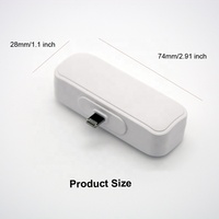Mini chargeur de téléphone portable pour Iphone chargeur de téléphone portable d'urgence à usage unique chargeur de téléphone portable jetable
