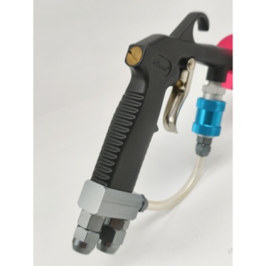 ปืนฉีดโฟมแบบสองหัว U-NAI UN-806E สำหรับล้างรถ แรงดัน 60-120PSI สร้างฟองโฟมเหมือนหิมะ น้ำหนักเบาเพียง 504 กรัม อุปกรณ์ดูแลรักษารถยนต์ - Product Image 3