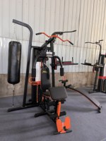 Station de fonction Mutli de force de gymnastique à domicile professionnel Multi Gym professionnel 3 Stations équipement de gymnastique multi-stations à domicile