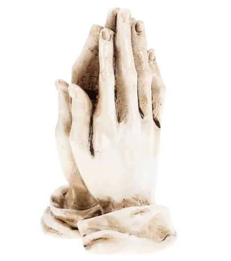 Patung tangan doa Resin, dekorasi inspirasi doa hadiah Gereja Cina