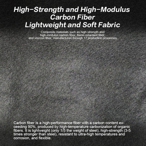 Огнестойкий костюм из углеродного волокна для эвакуации при пожаре, 1000 ° Термостойкая и светоотражающая лента, 130x55 см - Product Image 6