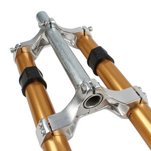 Fourches de suspension en alliage MTB pour vélos, <span class=keywords><strong>26</strong></span> pouces, 680DH, débattement de 170 mm, fourches de vélo de descente - Product Image 4