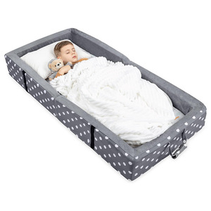 Baby Playpen With High-Density <b>Foam</b> <b>Pad</b> Gray Polka Dot Design For Children Indoor Play Area Portable And Foldable - Product Image 5
