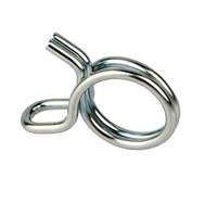 Colliers de serrage pour tuyaux d'eau, acier inoxydable, Double, différentes couleurs disponibles
