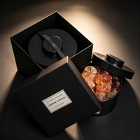 Coffret Cadeau de Pierres Diffuseuses d'Arômes en Gros avec Emballage Premium, Huile Essentielle Parfumée Personnalisée, Boîte Cadeau en Pierre Parfumée