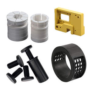 Mesin <span class=keywords><strong>CNC</strong></span> prototipe presisi cepat bagian baja tahan karat kustom polesan 3D untuk inti/PVC/ABS/POM/pengeboran nilon - Product Image 2