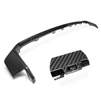Kit carrosserie en fibre de carbone sèche Refone M3/M4 G80/G82 avec lèvre arrière et garniture de coffre en trois parties à clipser, noir, pour rétrofit/amélioration, fabriqué en Chine