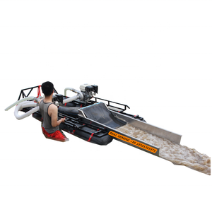 REAL Portable 6 Inch Gasoline Powered Pump &amp; Engine Gold Mining Machine Siphon <strong>Dredger</strong> 12m/h Capacity for River Gold Recovery - Product Image 3