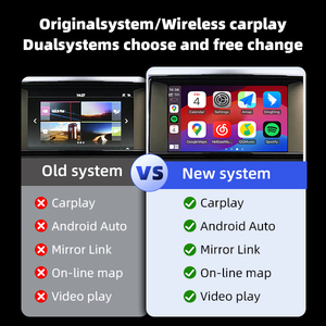 Adaptador inalámbrico Carplay Android Auto Box para Harman tipo <span class=keywords><strong>F</strong></span> 2017-2018 actualización Multimedia Radio compatible con <span class=keywords><strong>Google</strong></span> Map Bluetooth - Product Image 3