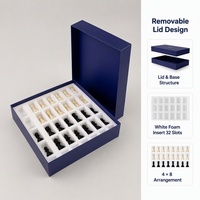 Boîte cadeau en carton rigide de luxe avec logo personnalisé, grande taille, fermeture magnétique, emballage en papier pour jeu d'échecs, vente en gros