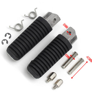 Reposapiés delantero para motocicleta, para <span class=keywords><strong>Yamaha</strong></span> <span class=keywords><strong>XJ6F</strong></span> XJ6N XJ6S XJ600 XJR400 XVS950CU, Perno c-spec XVS950CR XV1700PC XV17PC Road - Product Image 1