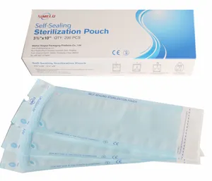 Medical Packaging Pouch Self Sealing Sterilization Pouch Paper Plastic Sterile Bags for Dental Hospital Tattoo