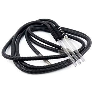 Boquillas <span class=keywords><strong>de</strong></span> vidrio desechables al por mayor para hookah con mango <span class=keywords><strong>de</strong></span> espuma suave, accesorios negros más económicos - Product Image 5