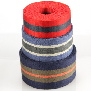 Tùy chỉnh thân thiện với môi trường 3D sọc da báo cường độ cao Nylon Polyester PP dây đeo vải Daisy ngựa vằn Nặng Bao bì CuộN - Product Image 4