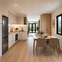 Maison de vacances modulaire préfabriquée au bord du lac, cabane intégrée portable pour complexe balnéaire en bordure de lac