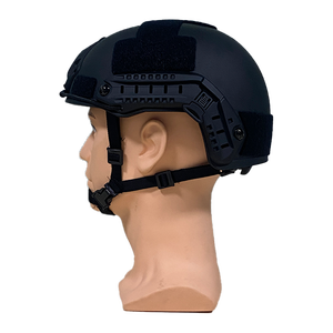 ウェンディ ファスト サークル タイプ スロット付き タクティカル セーフティ ヘルメット 高強度 ファイバーグラス素材 4点式サスペンション タクティカル ヘルメット - Product Image 3