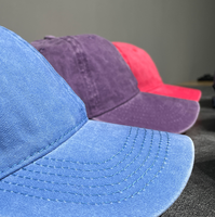 Gorra de Béisbol de 6 Paneles, Estilo Vintage Lavado, con Logotipo Personalizado Bordado en 3D de Alta Calidad en Algodón, Fabricación Personalizada