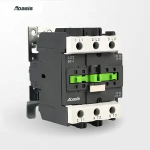 CJX2-8011 3pole ac contactor 3 phase 380v 80amp 1NO1NC electric contactor AOASIS brand