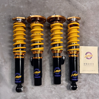 Kit de suspension sport réglable professionnel JPLUS : version course exclusive pour BMW E46 - Amortisseurs prêts pour la piste