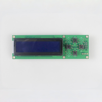 Modul Layar LCD Dot Matrix 16x2 Karakter Mode Kuning-Hijau Mode Biru Antarmuka RS232 Modul Layar LCD untuk PC Gateway