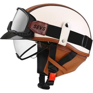 Casco Abierto de ABS Personalizable al por Mayor Directo de Fábrica para Motocicletas, Scooters y Bicicletas Eléctricas - Seguridad de Verano - Product Image 4
