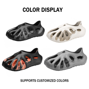 Zuecos Modernos para Hombre con Corte, Suela Elástica, Forro Suave, Sandalias Casuales - Product Image 2