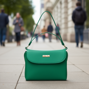 Bolso Bandolera Fana para Mujer, Marca Elia Green, en PU Impermeable con Forro de PVC, Cierre de Solapa, Moderno para Uso Diario - Product Image 2