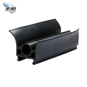 <span class=keywords><strong>Joint</strong></span> d'étanchéité en caoutchouc formé EPDM à double trou pour <span class=keywords><strong>porte</strong></span> coulissante <span class=keywords><strong>de</strong></span> chambre froide, conception industrielle - Product Image 1