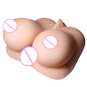 ของเล่นทางเพศสำหรับผู้ชาย 18+ ขึ้นไป ทำจากวัสดุ TPE ทนทาน ประกอบด้วยหน้าอกซิลิโคนสำหรับผู้ใหญ่และอุปกรณ์ช่วยสำเร็จความใคร่ทางช่องคลอดที่สมจริง - Product Image 1