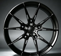 Jantes en alliage d'aluminium forgé à rayons multiples, jantes de course personnalisées ET CB PCD pour la modification et le tuning de voitures classiques et vintage