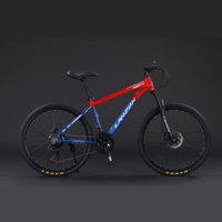 Vélo de montagne en alliage d'aluminium fabriqué en Chine, 26 ou 29 pouces, frein à disque double, 27 vitesses, VTT