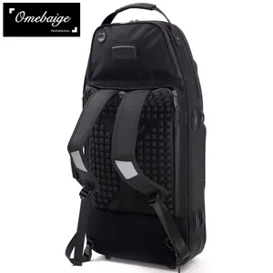 Estuche para Fagot, Bolsa de Transporte Estándar para Fagot, Mochila de Cuero PU Negra para Instrumentos de Viento - Product Image 5