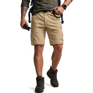 Tesla Gears Men's Convertible <b>Cargo</b> <b>Pants</b> Water Resistant Zip Off Hiking Outdoor Work <b>Pants</b> Lightweight <b>Stretch</b> Canvas - Product Image 2