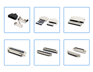 HPDB 100Pin หญิงแนวตั้ง DIP, ซ็อกเก็ต SCSI <span class=keywords><strong>II</strong></span> 100Pin, ขั้วต่อหญิง MDR 100Pin - Product Image 6