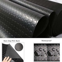 PVC-Münzgummi-Boden matte Verschleiß feste Rollen gummi boden platte für Werkstatt und Automobil mit Münz design