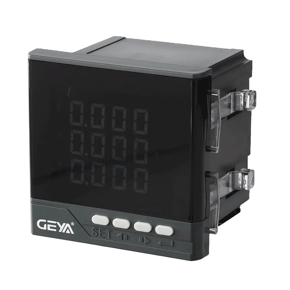 GEYA GY8Z-3S9 AC 220V с RS485 96*96 мм трехфазный ЖК-дисплей Многофункциональный измеритель мощности производство OEM