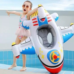 Flotador <span class=keywords><strong>de</strong></span> Piscina para Niños con Forma <span class=keywords><strong>de</strong></span> Avión, Inflable, con Volante, Pistola <span class=keywords><strong>de</strong></span> Agua, 3 Bolsas <span class=keywords><strong>de</strong></span> Aire, Anti-asfixia - Product Image 5