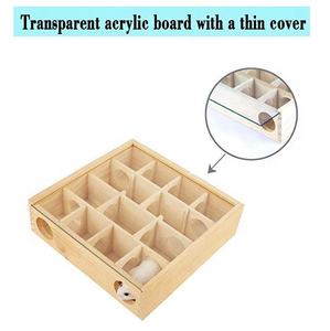 Hamster oyuncak akrilik kapak cüce fare kafesi tüpler Gerbil labirent küçük kürklü hayvanlar - Product Image 3