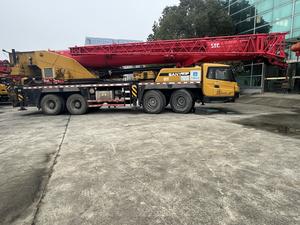 Grue de camion d'occasion de 80 tonnes de Chine avec 6 flèches, moteur, boîte de vitesses et pompe - Product Image 5