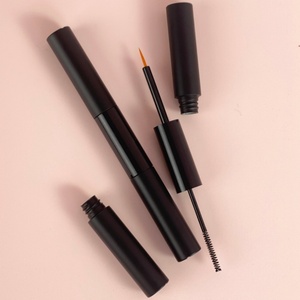 Mascara double usage Sujiang avec logo personnalisé, brosses grande et petite, <span class=keywords><strong>tube</strong></span> pour brosse à sourcils, emballage cosmétique en plastique - Product Image 2