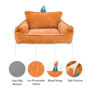 All-Season Fully Filled Square Dog Pet <b>Bed</b> with Removable Cover Soft Kennel and Washable <b>Nest</b> by Manufacturer - Product Image 2
