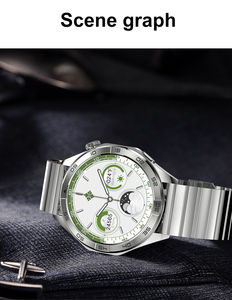 Jam Tangan Pintar Anti Air Layar Sentuh untuk Pria Wanita, Fungsi Panggilan BT, Kompas, Pelacak Aktivitas, IOS, Jam Tangan Stylish - Product Image 5