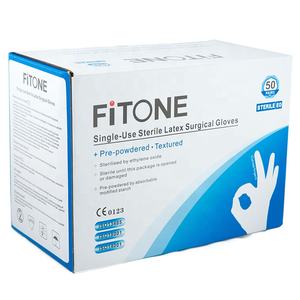 Suministro médico sin polvo médico desechable azul examen <span class=keywords><strong>guantes</strong></span> quirúrgicos de nitrilo guante de examen - Product Image 6