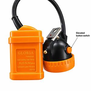 Lámpara para Minería KJ3.5LM Plus, Lámpara LED con Batería de Iones de Litio Resistente al Agua, Linterna Minera - Product Image 1
