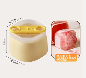 New Arrival Ice Cube Tray Mold, Food Grade <b>Silicone</b> Ice Cream Mold, Premium Ice Pack Mould Homemade Ice Cream <b>Tools</b> - Product Image 2