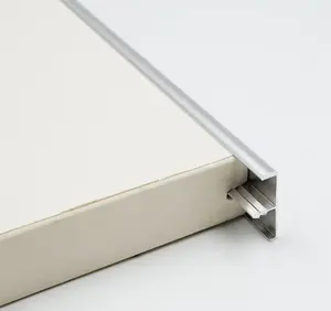 LM напольная защита, металлическая Т-образная алюминиевая плитка, отделка кромки, экструзионный профиль