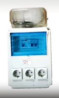 Boîtier de distribution électrique compact CNAMSTR, modèle 1 voie, 100A, 220/380V, Zhejiang, 250x200x150