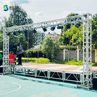 Plataforma de Podio para Altavoces de Exterior de Aluminio Resistente, Estructura de Escenario para Conciertos