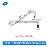 Bras de lampe dentaire en alliage d'aluminium, pièce de rechange pour lampe chirurgicale sans ombre, compatible avec toutes les marques de fauteuils dentaires